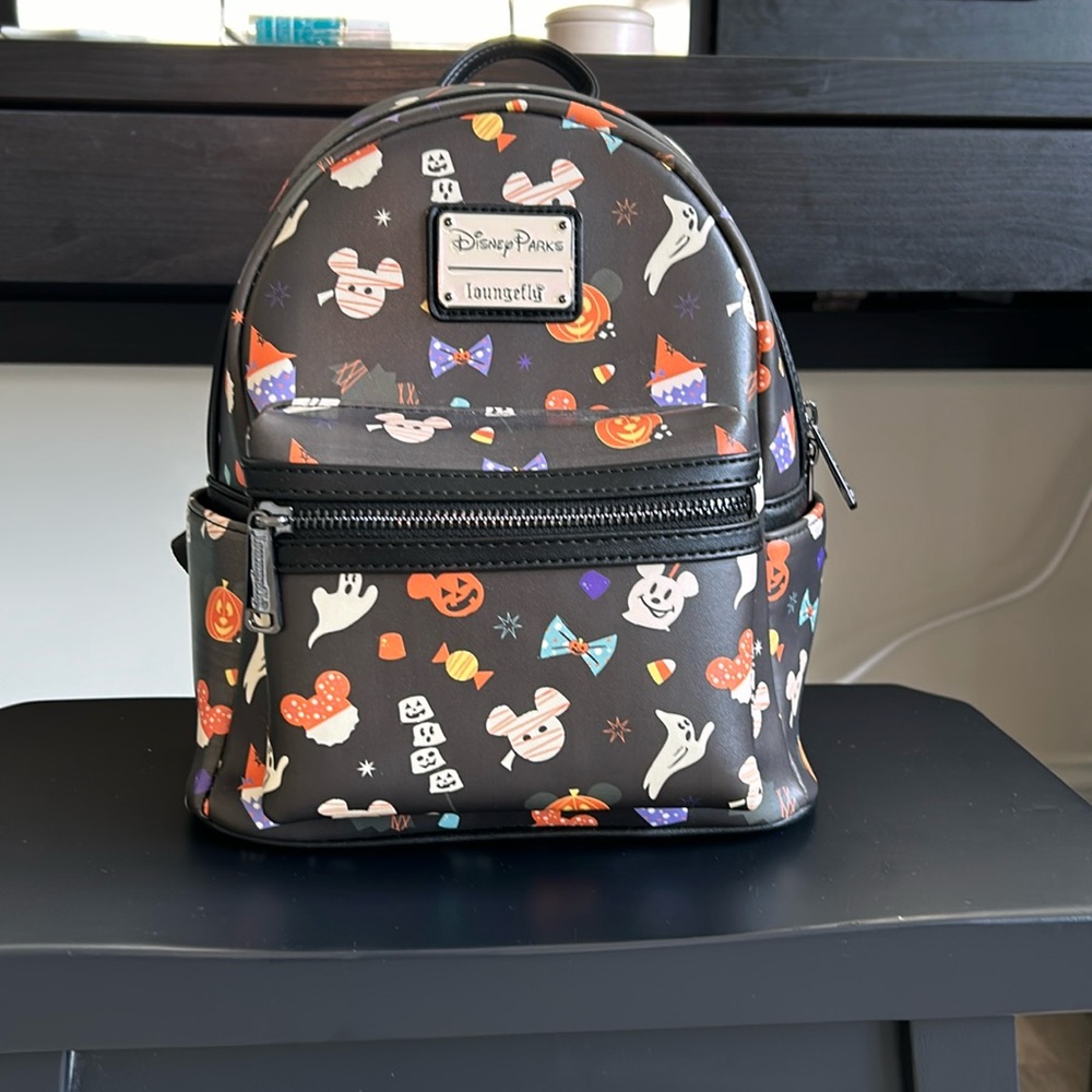 Loungfly X Disney Parks Halloween treat mini backpack